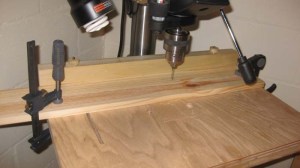 Drill Press Table and Poplar Fence