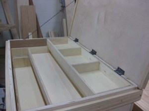 Three Sliding Trays Completed