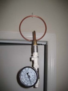In-line Thermometer and Sparge Ring